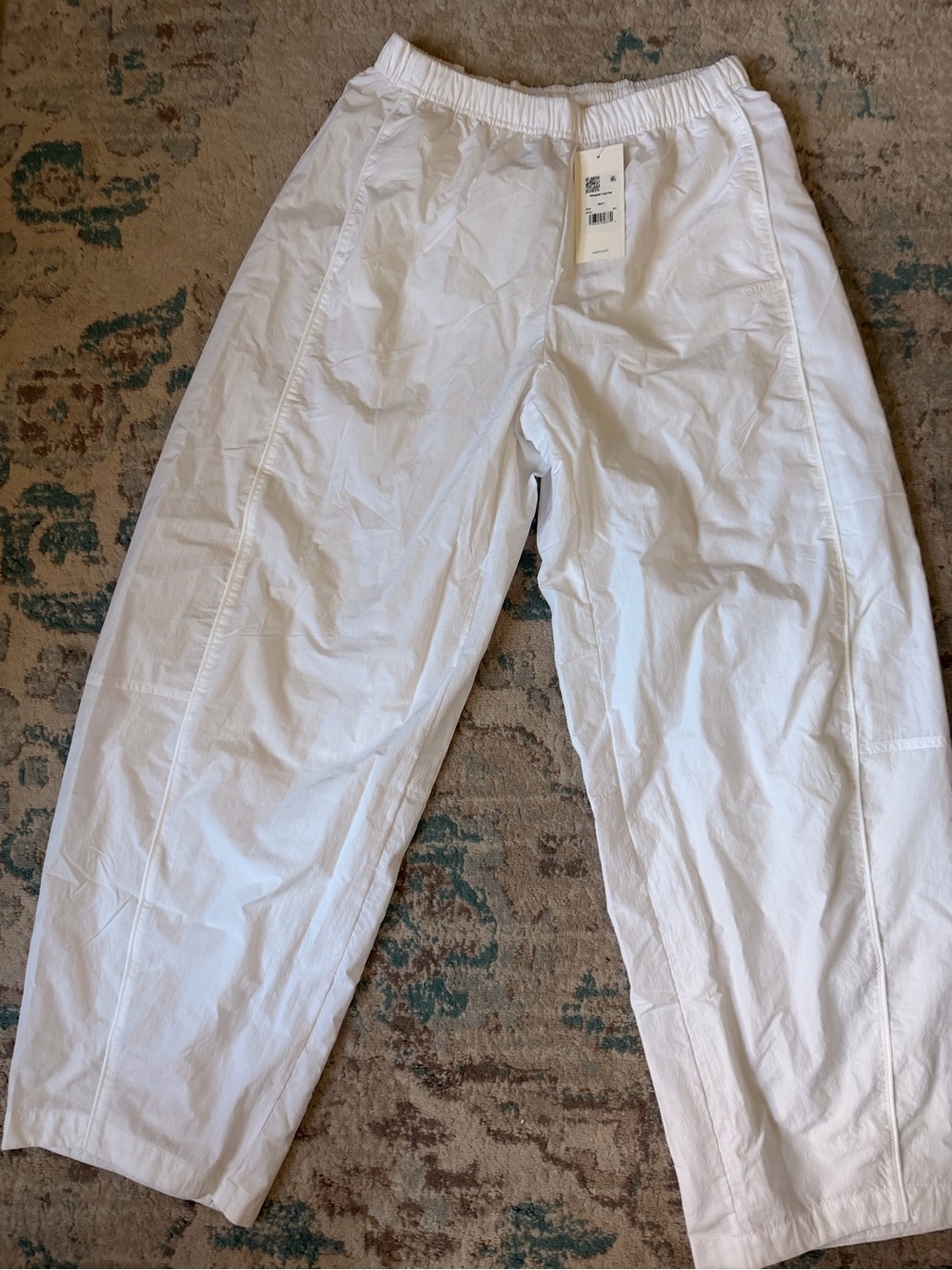 NWT Vuori Retrograde Track Pant White Size S $138